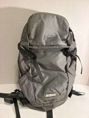REI Gray Link Hydro 10 Hydration Pack